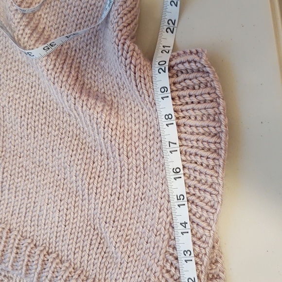 Knit Shrug Taupe Hand Made Silky Soft Snap Close Super Stretchy One Size - Picture 10 of 12